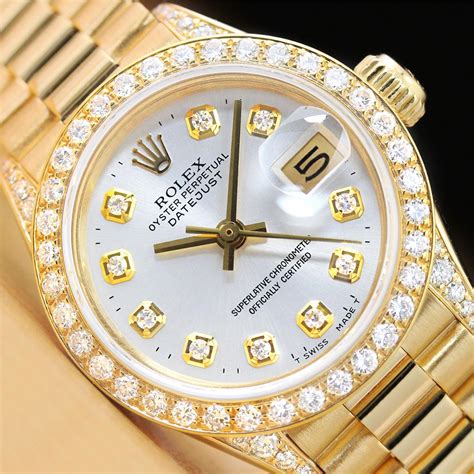 rolex replica presidential diamond watch|rolex presidential with diamond bezel.